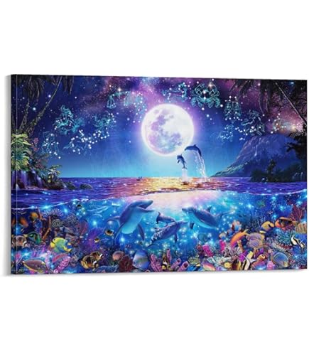 ラッセンの絵というかポスター？ Amazon.co.jp: 輸入品のポスター ラッセン カハナホールズ Lassen